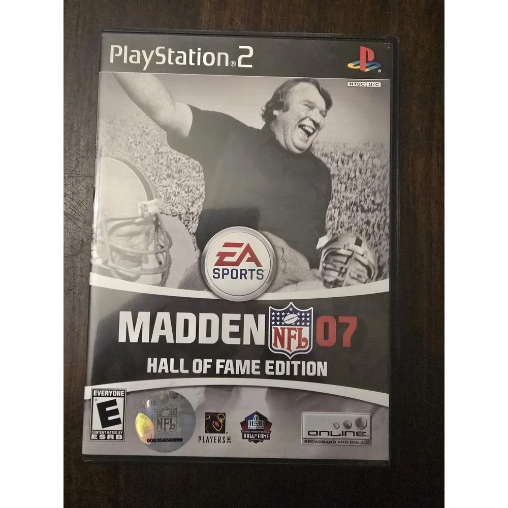 Madden NFL 07: Hall of Fame‎ Edition (Sony PlayStation 2 PS2, 2006) Complete